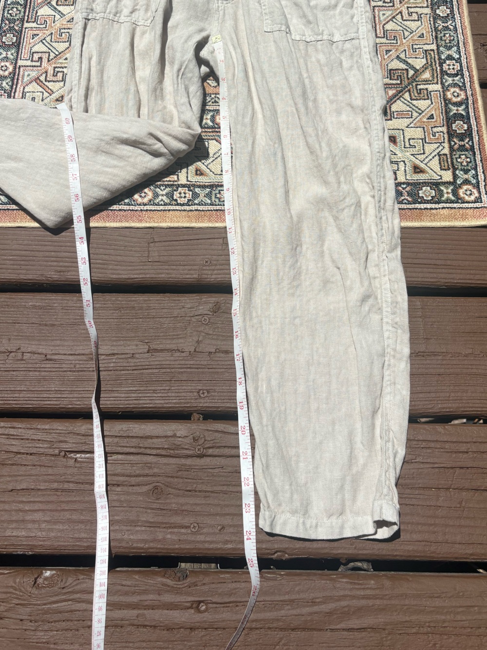MATE the Label 100% Linen Short Sleeve Jumpsuit - Picture 8 of 11